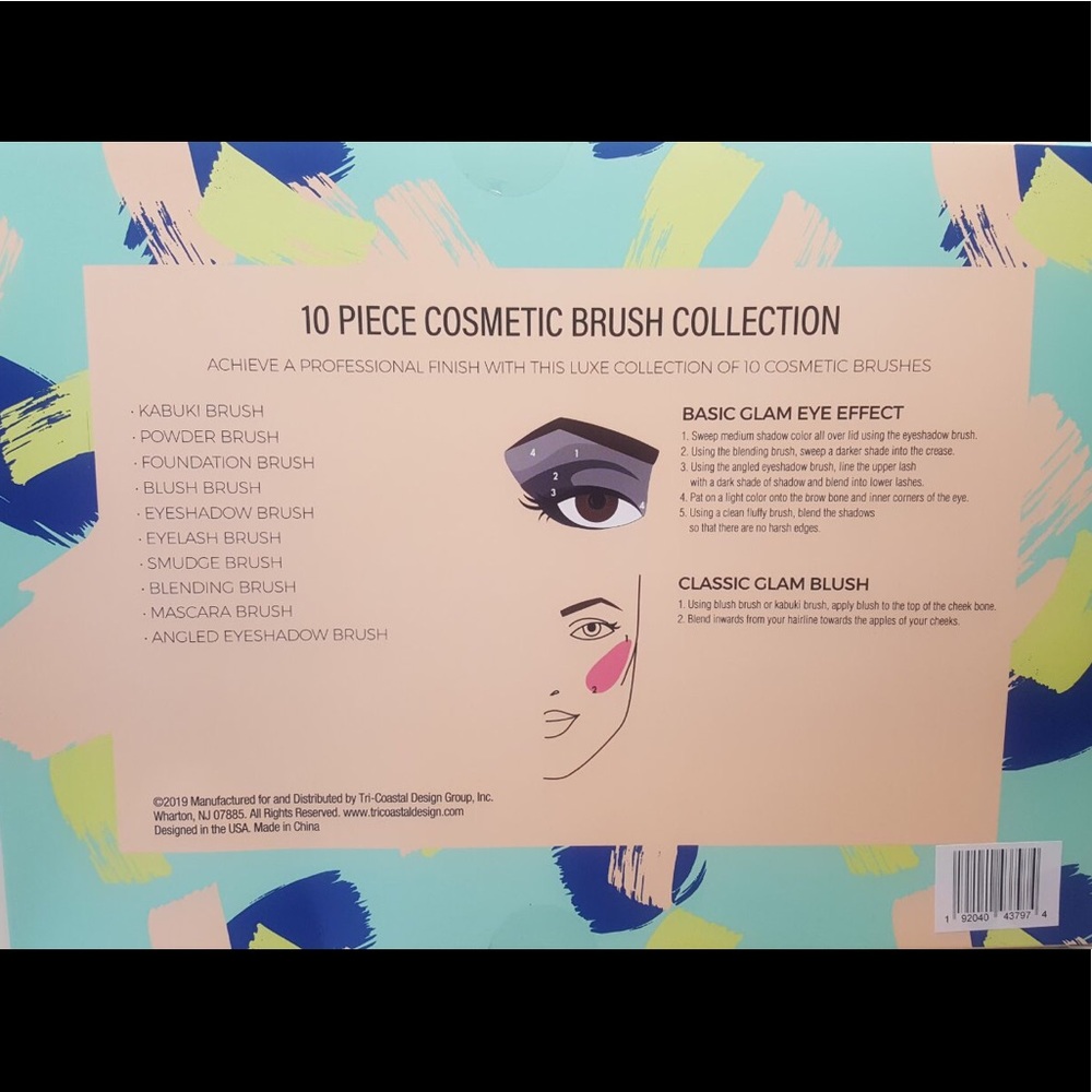 ✨ NIB 10-Piece Cosmetic Brush Collection ✨ - Picture 2 of 4